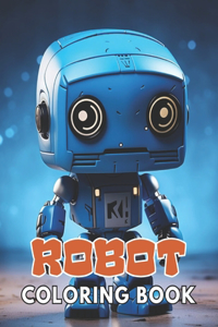 Robot Coloring Book for Kids