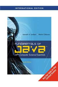 Fundamentals of Java