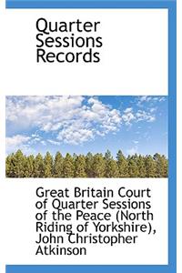 Quarter Sessions Records