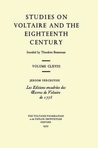 Les Editions Encadrées Des Oeuvres de Voltaire de 1775