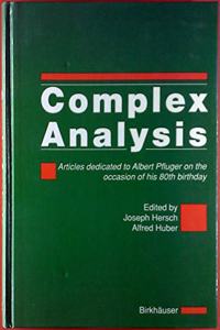 Complex Analysis