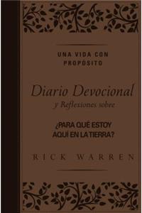Una Vida Con Propósito Diario Devocional, Leathersoft