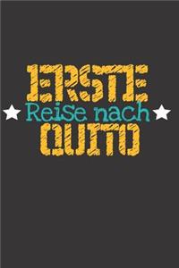 Erste Reise nach Quito
