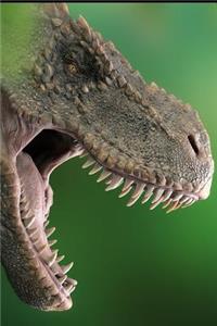 T-Rex Close-up Dinosaur Journal