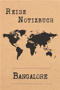 Reise Notizbuch Bangalore: 6x9 Reise Journal I Notizbuch mit Checklisten zum Ausfüllen I Perfektes Geschenk für den Trip nach Bangalore (Indien) für jeden Reisenden