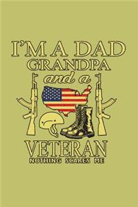 I'M A Dad Grandpa And A Veteran Nothing scares Me