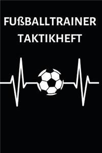 Fußballtrainer Taktikheft
