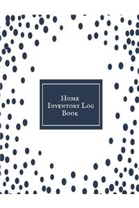 Home Inventory Log Book