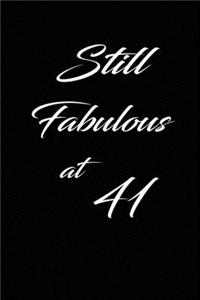 still fabulous at 41
