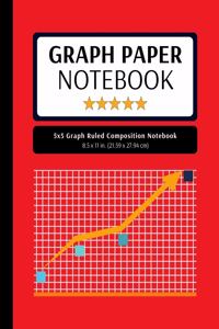 5x5 Graph Ruled Composition Notebook