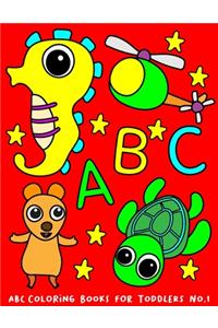 ABC coloring books for toddlers No.1