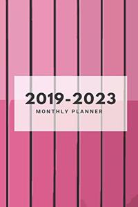 2019-2023 Monthly Planner