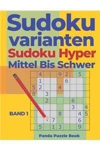 Sudoku Varianten Sudoku Hyper Mittel Bis Schwer - Band 1