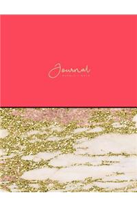 Journal Marble + Gold