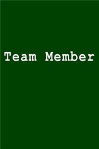 Team Member