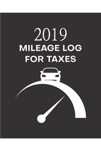 2019 Mileage Log For Taxes