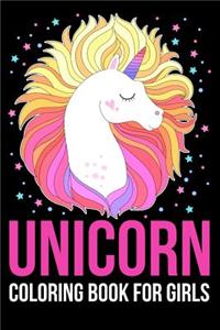 Unicorn Coloring Book For Girls