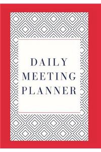 Daily Meeting Planner