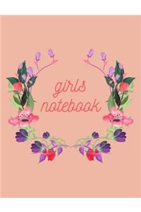 Girls Notebook