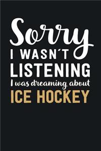 I was Dreaming about Ice Hockey