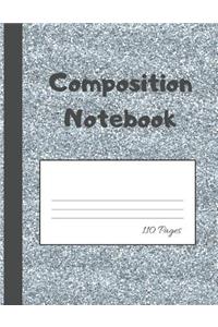 Composition Notebook: 110 Pages Writing Journal Exercise Book Practice Paper