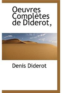 Oeuvres Completes de Diderot,