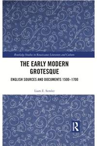 Early Modern Grotesque