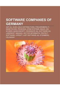 Software Companies of Germany