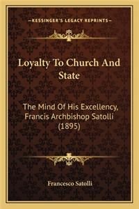 Loyalty to Church and State