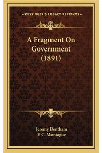Fragment On Government (1891)