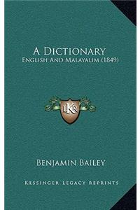 A Dictionary