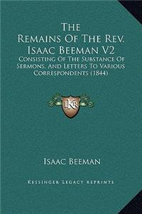 The Remains Of The Rev. Isaac Beeman V2