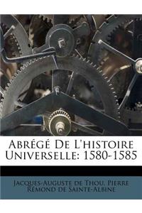 Abrege de L'Histoire Universelle