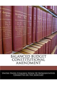 Balanced Budget Constitutional Amendment