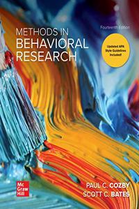 Methods in Behavioral Research