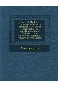 Men of Mark in Connecticut