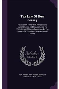 Tax Law Of New Jersey