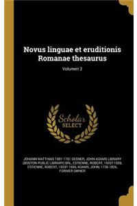 Novus linguae et eruditionis Romanae thesaurus; Volumen 2