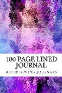 100 Page Lined Journal