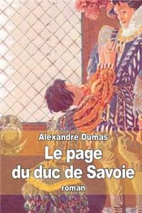 Le page du duc de Savoie