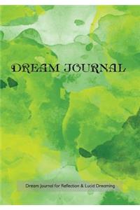 Dream Journal for Reflection and Lucid Dreaming