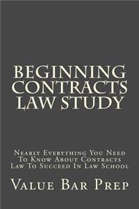 Beginning Contracts law Study