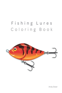 Fishing Lures - Coloring book