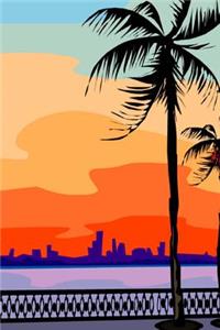 Travel Journal Tropical Sky