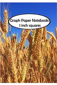 Graph Paper Notebook - 1 Inch Squares - Trees: Graph Paper, 1 Inch Squares