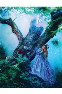 The Hidden Princess Blank Sketchbook