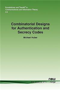 Combinatorial Designs for Authentication and Secrecy Codes