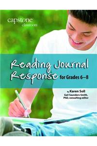 Reading Journal Response for Grades 6-8