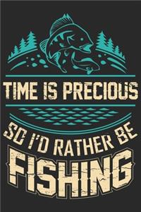 Time is precious so i'd rather be fishing