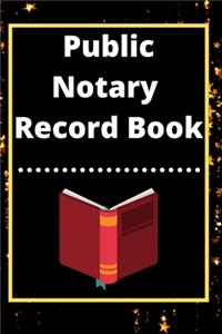 Public Notary Record Book
